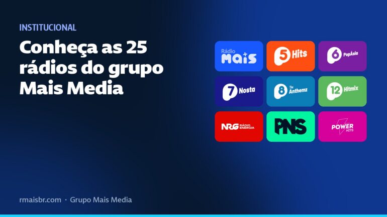 Conheça as 25 rádios do grupo Mais Media